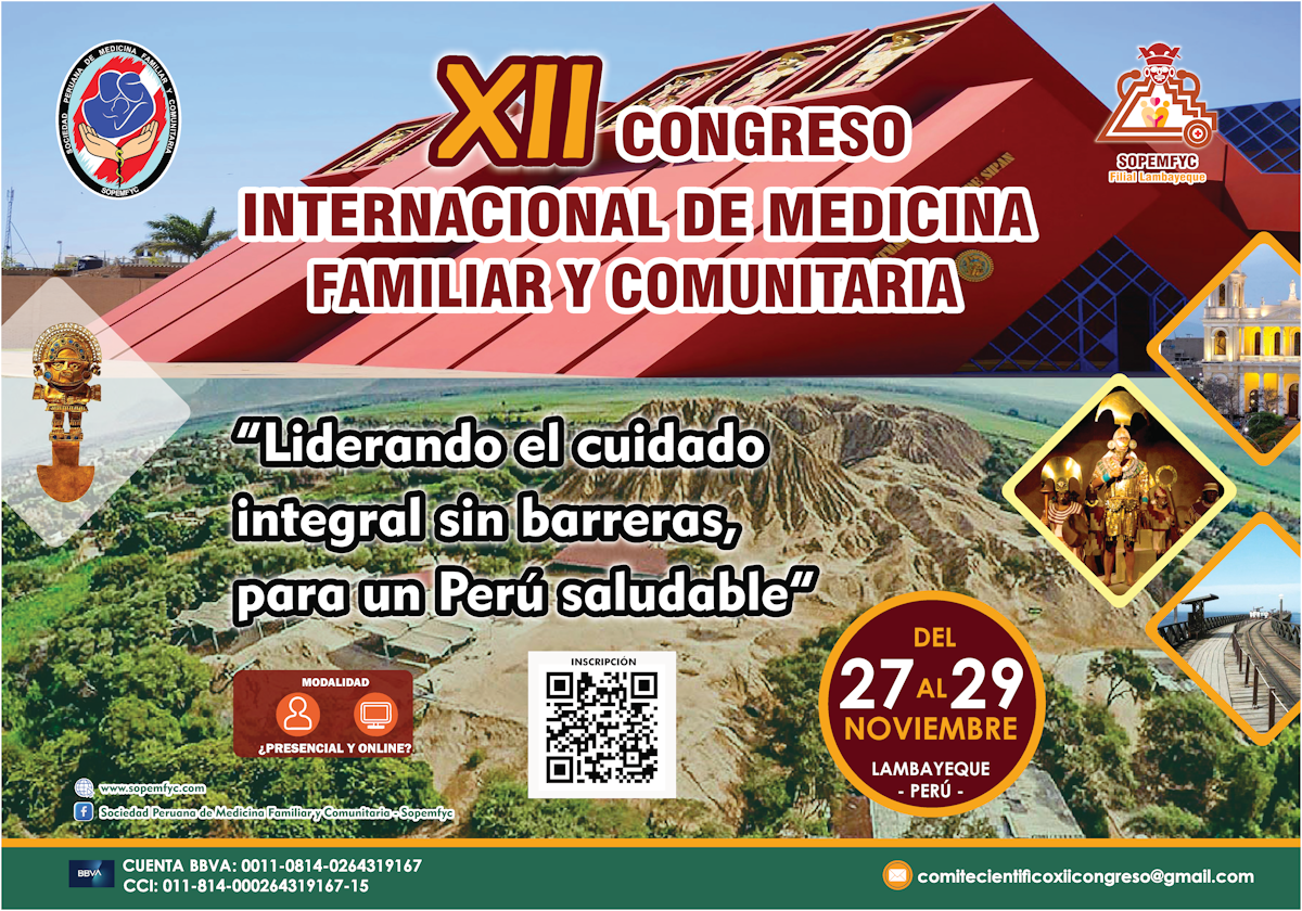 Congreso 2024 – Sociedad Peruana de Medicina Familiar y Comunitaria