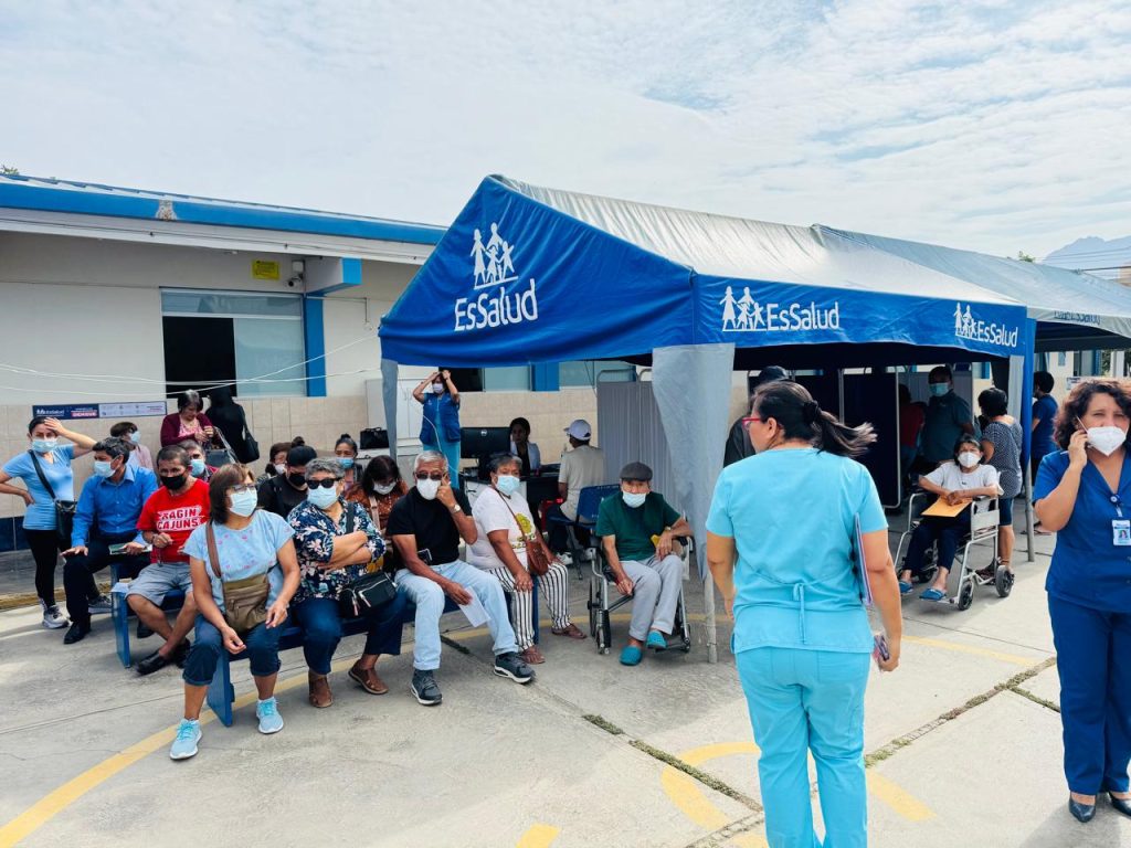 NOTA INFORMATIVA: Exitosa Jornada Médica Descentralizada e Integral en Salud se realizó en el Hospital I Moche